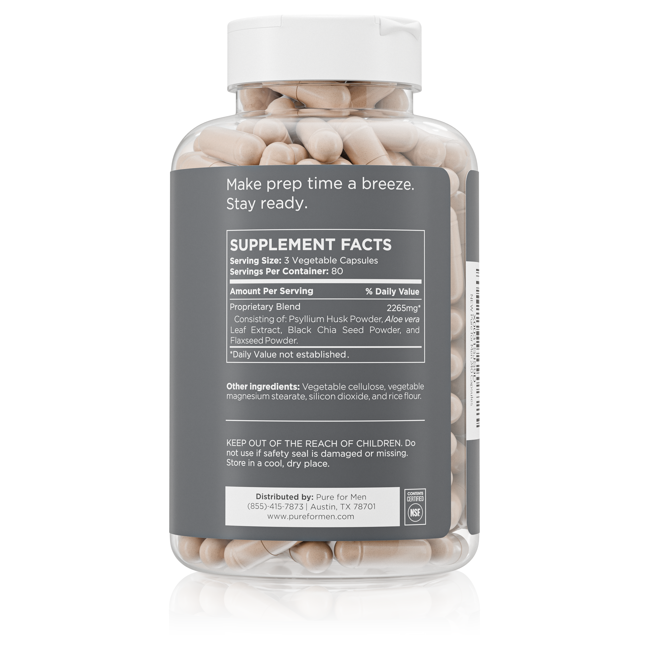 Stay Ready Fiber Capsules