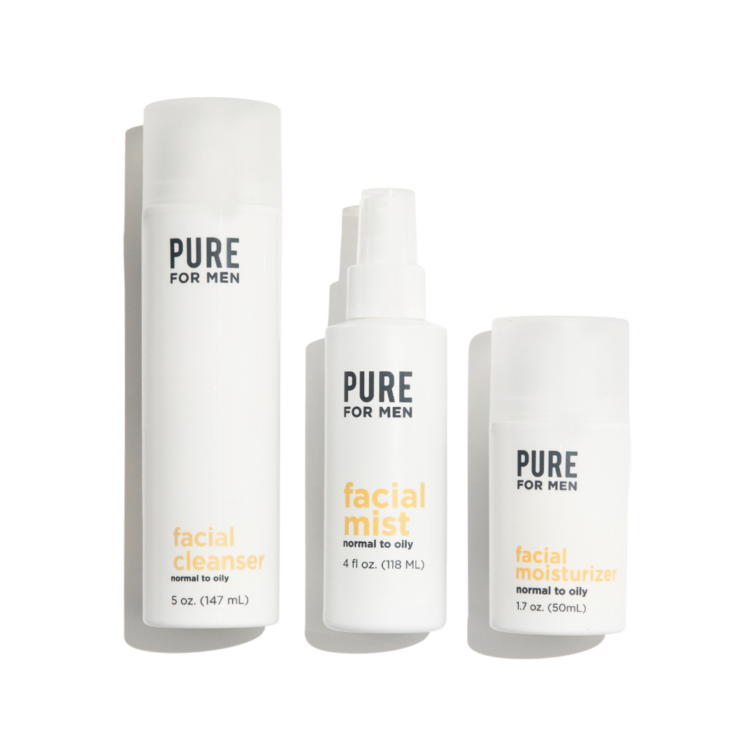 Pure For Men Face Kit: Normal to Oily