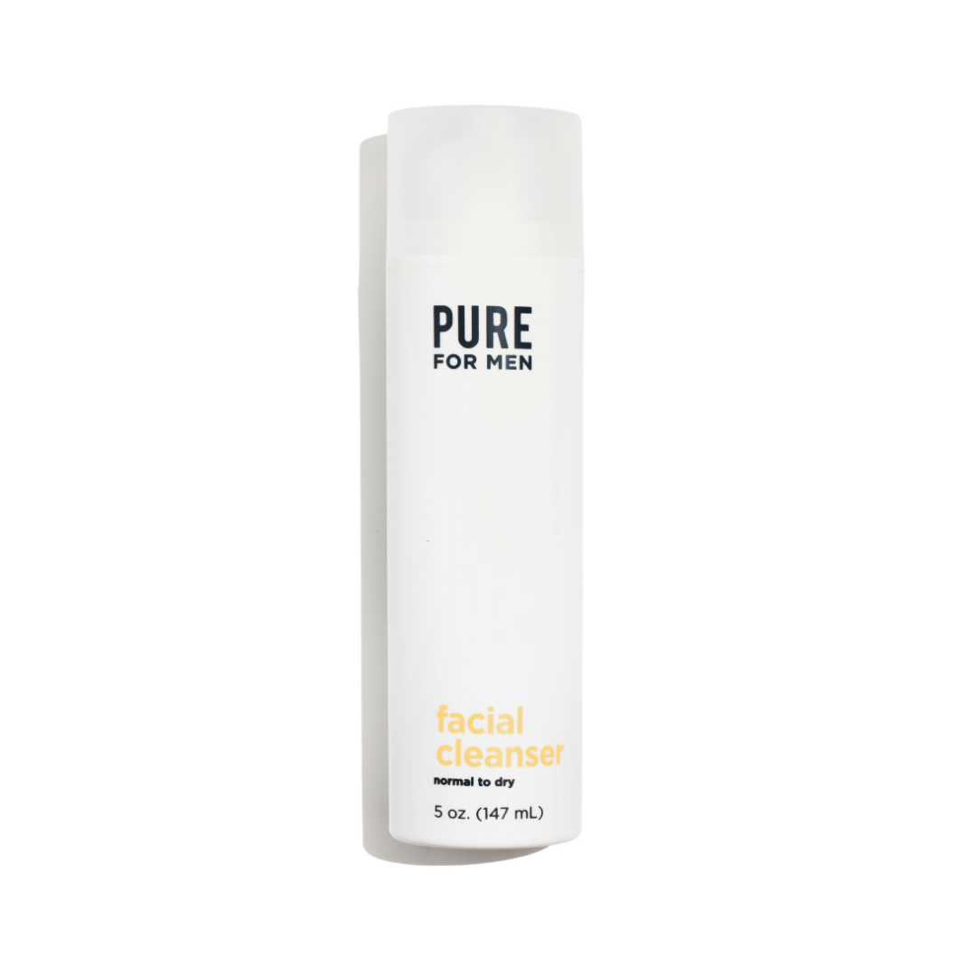 Pure For Men Facial Cleanser: Normal to Dry