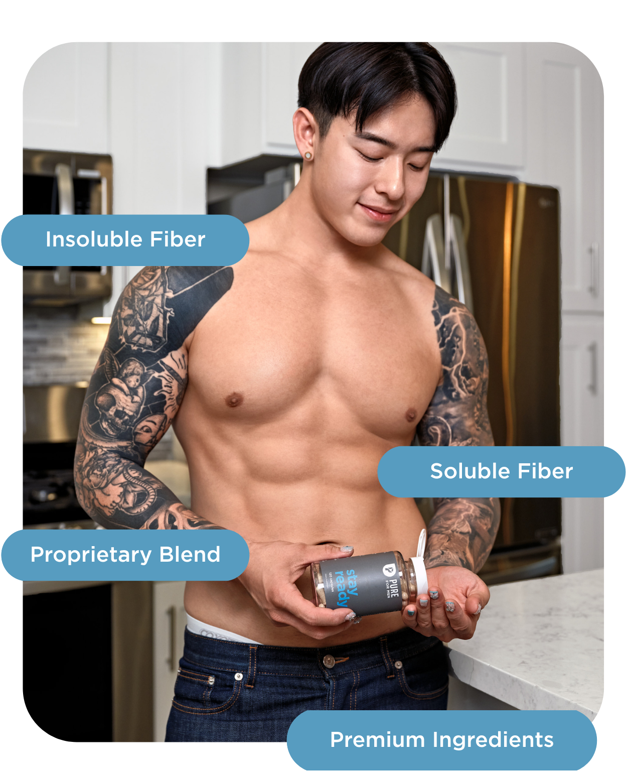 Stay Ready formula ingredients illustration